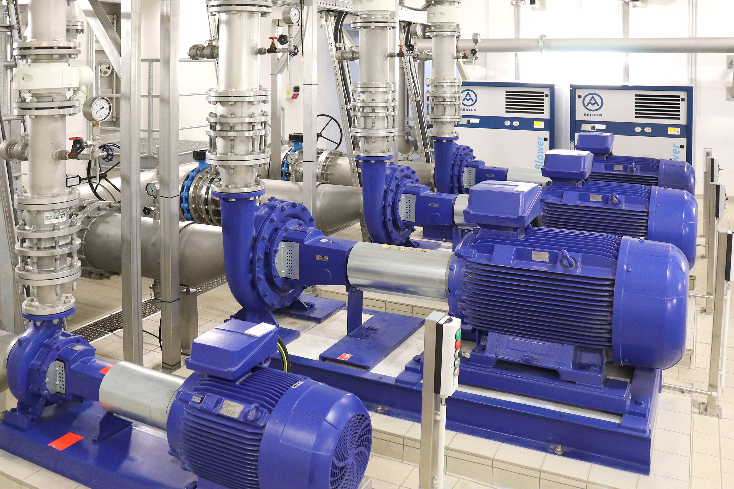 Pumps for the newly constructed Spitzmühle waterworks | KSB | KSB