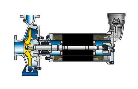 Canned motor iKSBi